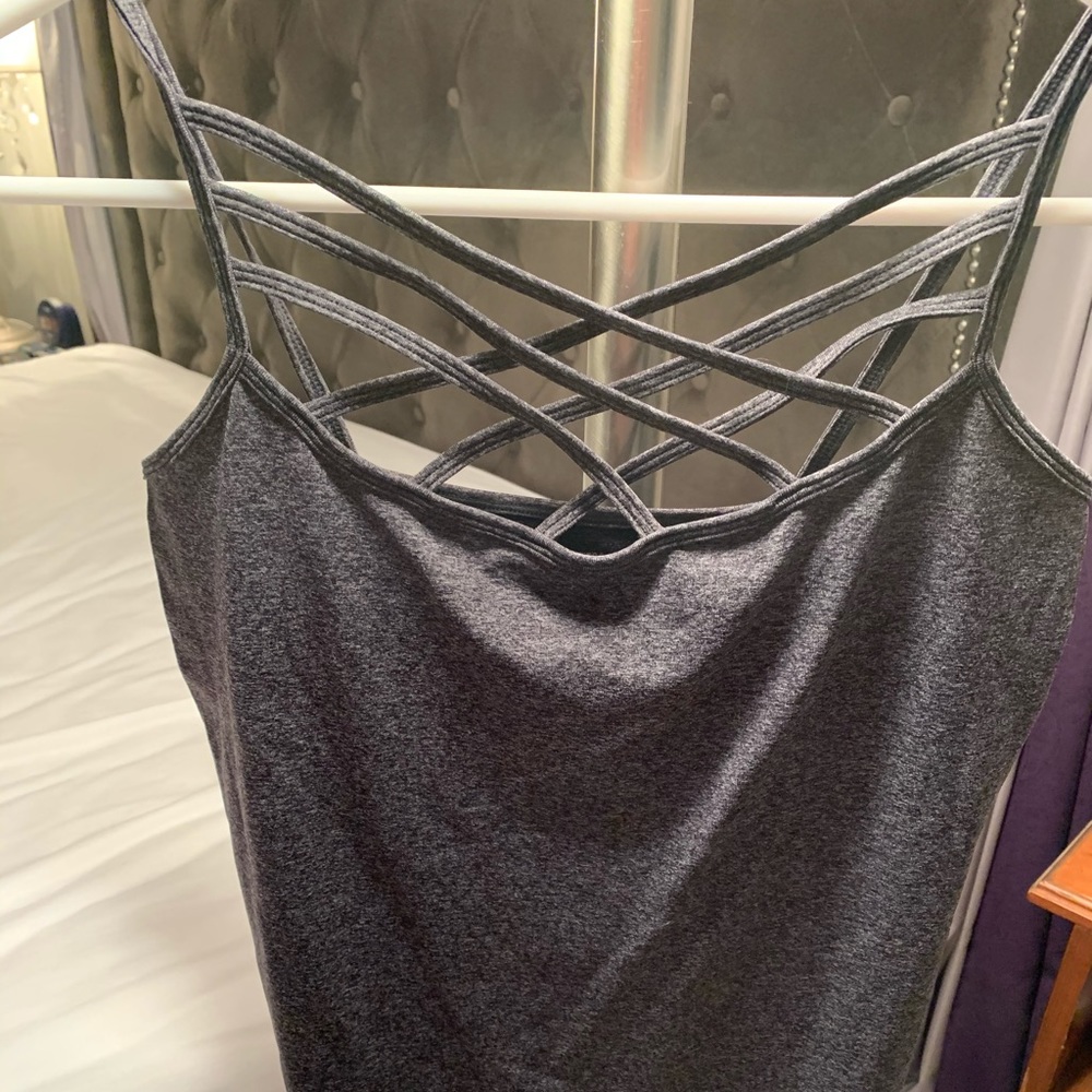 Cris cross front cami-never worn